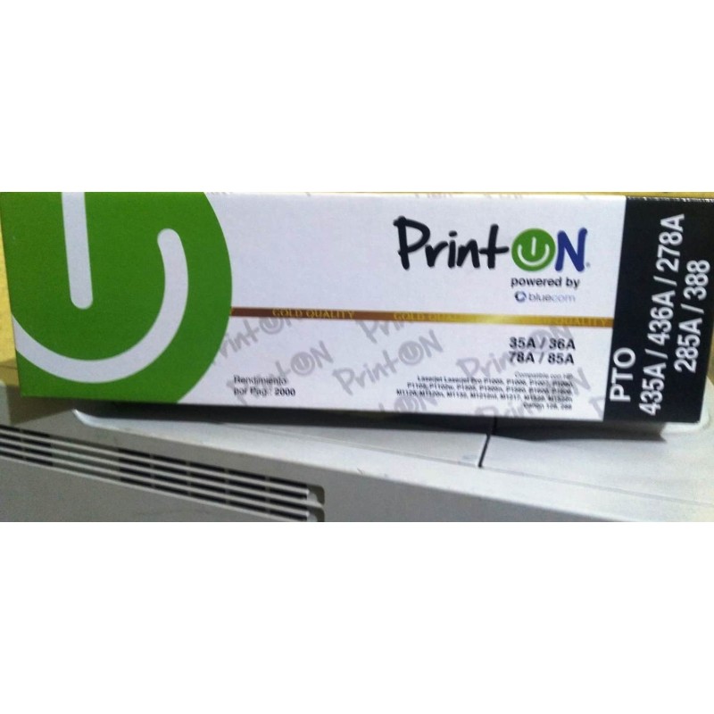 Toner hp 36a 35a 78a 85a y 388 genericos negro